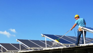 Limpeza de Placa Solar em Tapera da Base